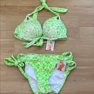 Victoria’s Secret Beach Sexy Gorgeous Two-Piece Bikini Set 34B/S NWT